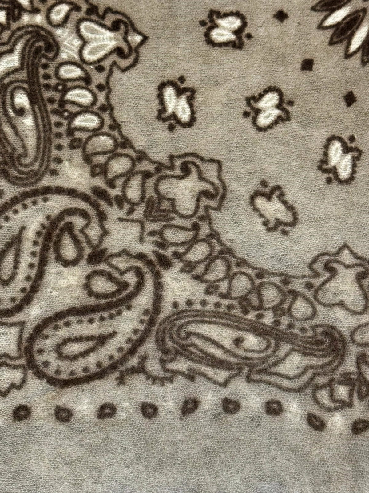 Bandana XXL Sahara Vison de cashmere 100% — pañuelo suave y elegante