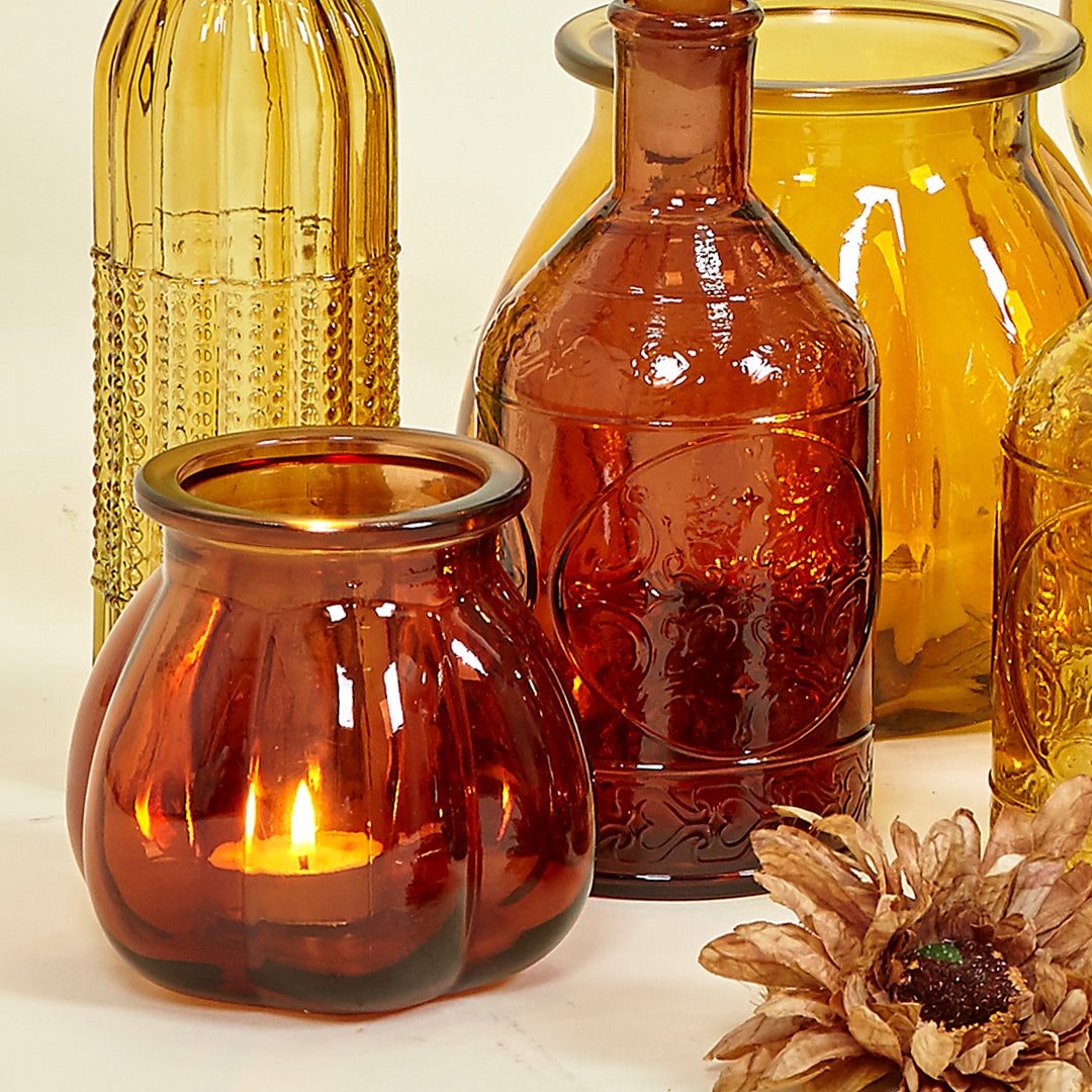 Juego de 3 candiles Ágata