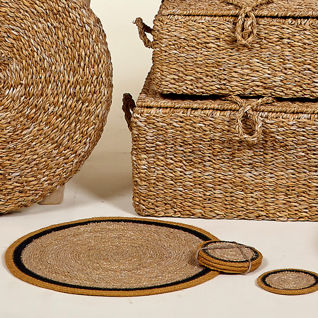 Juego de 4 Individuales Corso mostaza