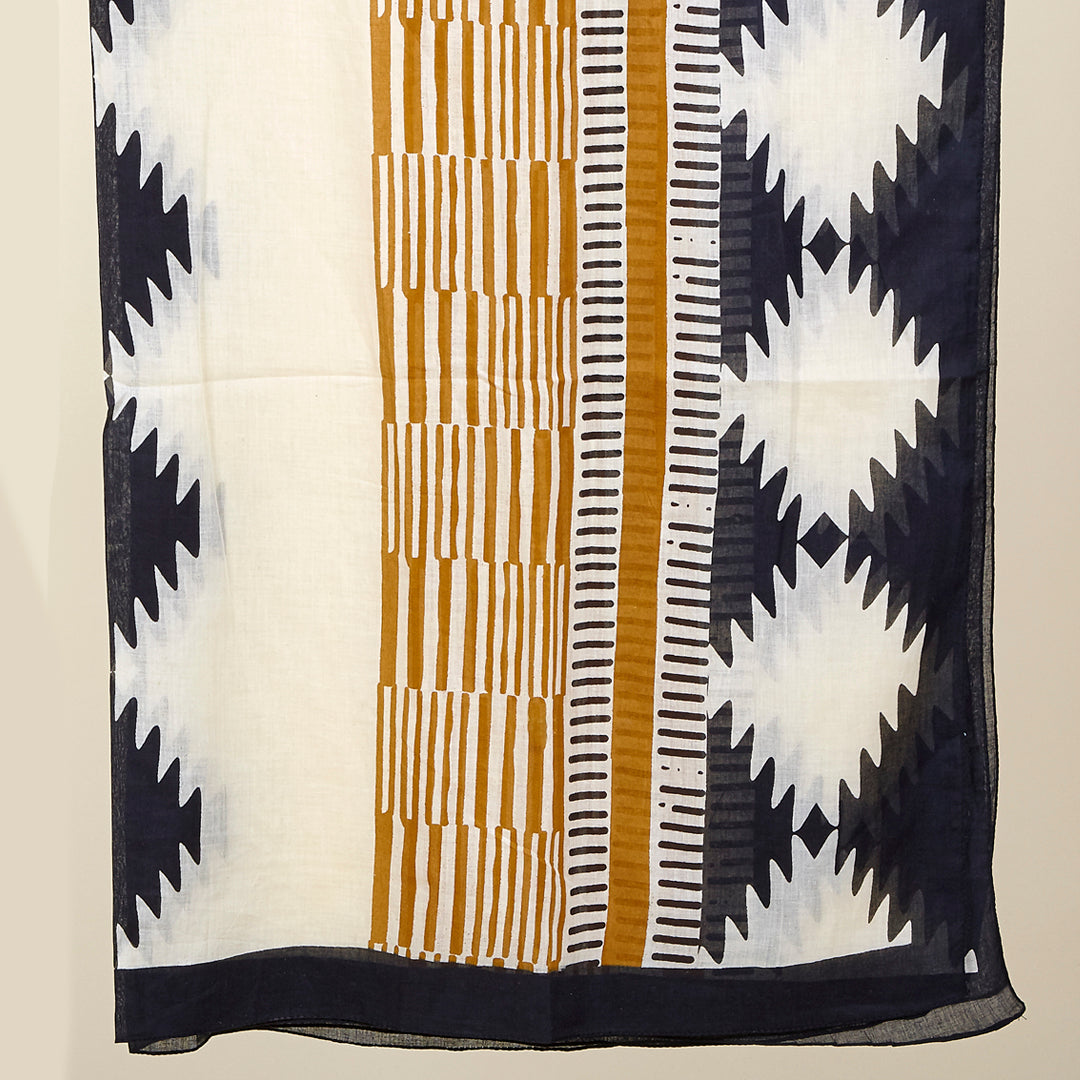 Foulard Etnic en estampados geométricos