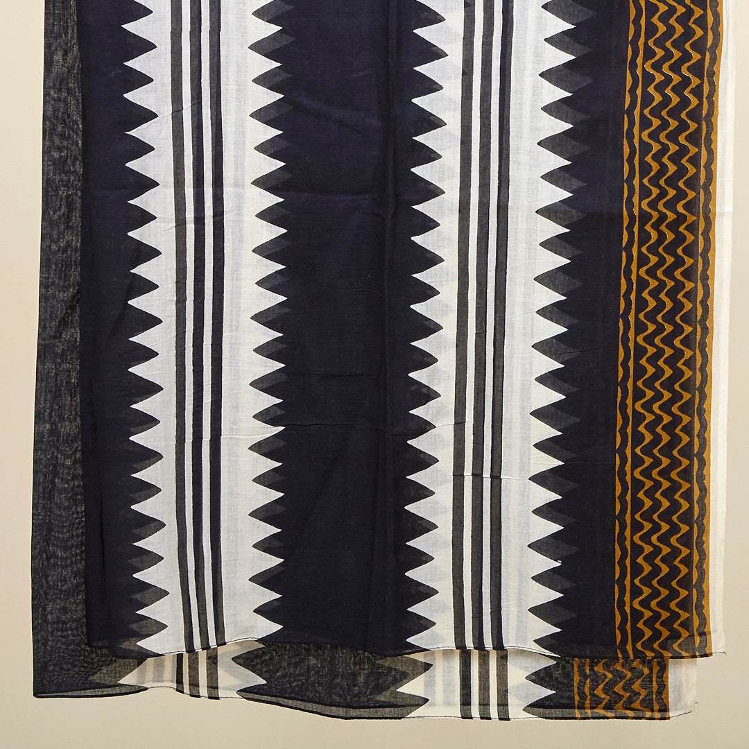 Foulard Etnic en estampados geométricos