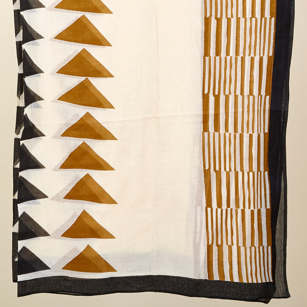 Foulard Etnic en estampados geométricos