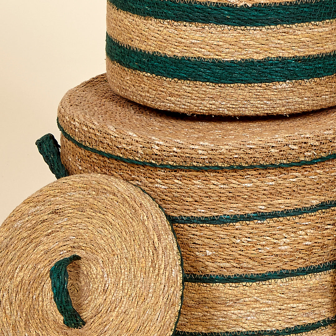 Juego de 3 cestas ropa sucia