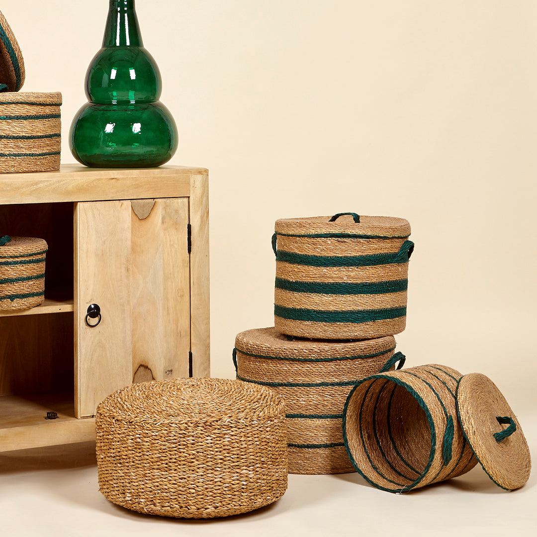 Juego de 3 cestas ropa sucia