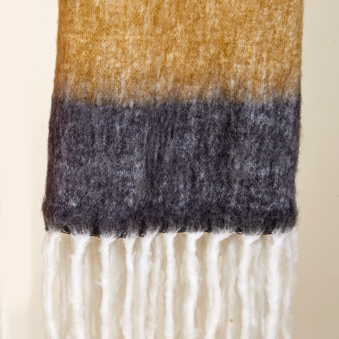 Manta rayas colores tierra