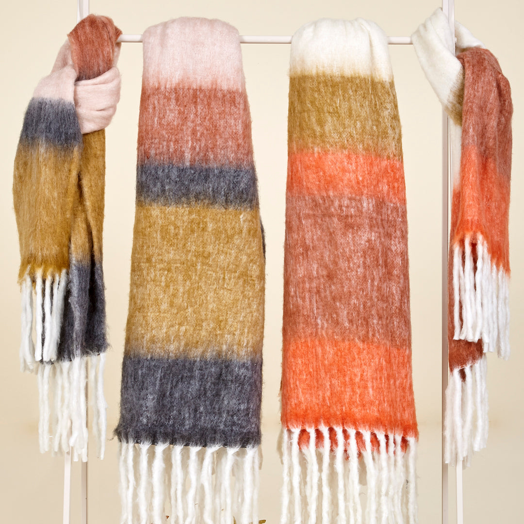 Manta rayas colores tierra