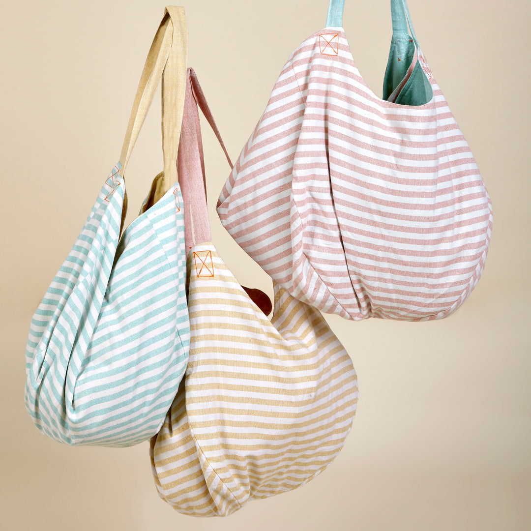 Bolsa Milos XXL de algodón para la playa