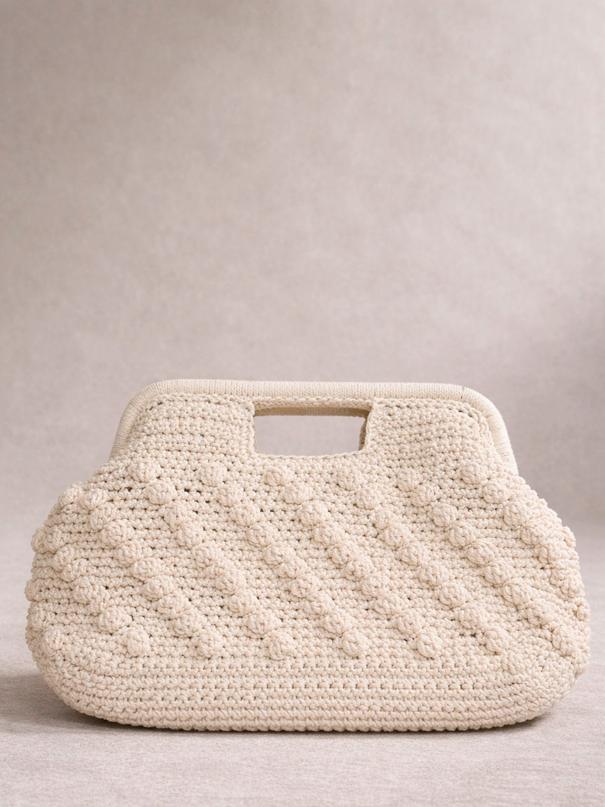 Bolso Clutch Nara de crochet en algodón