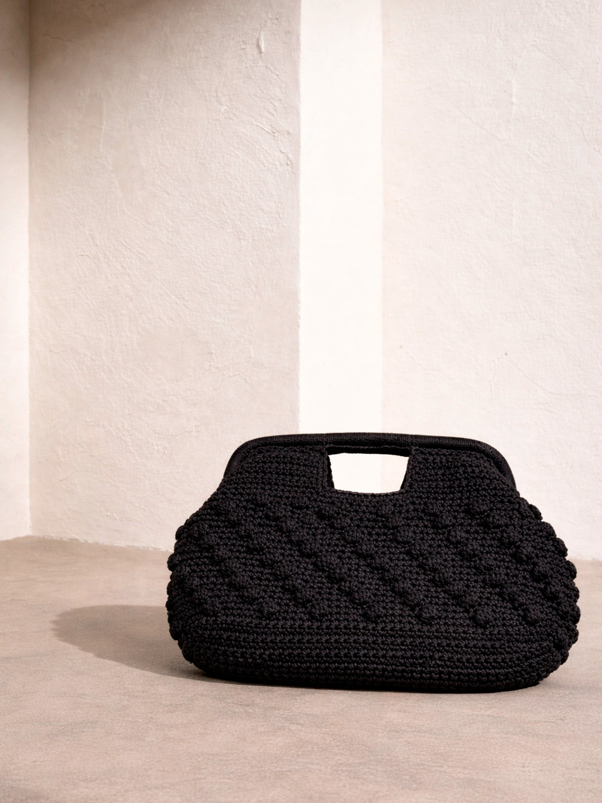 Bolso Clutch Nara de crochet en algodón