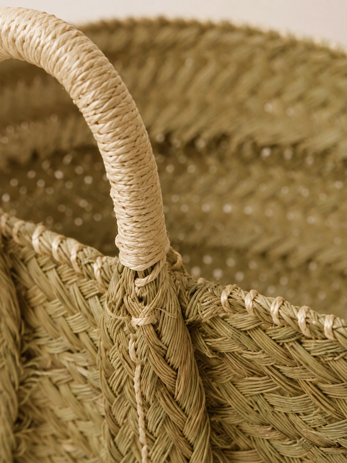 Cesta esparto asas