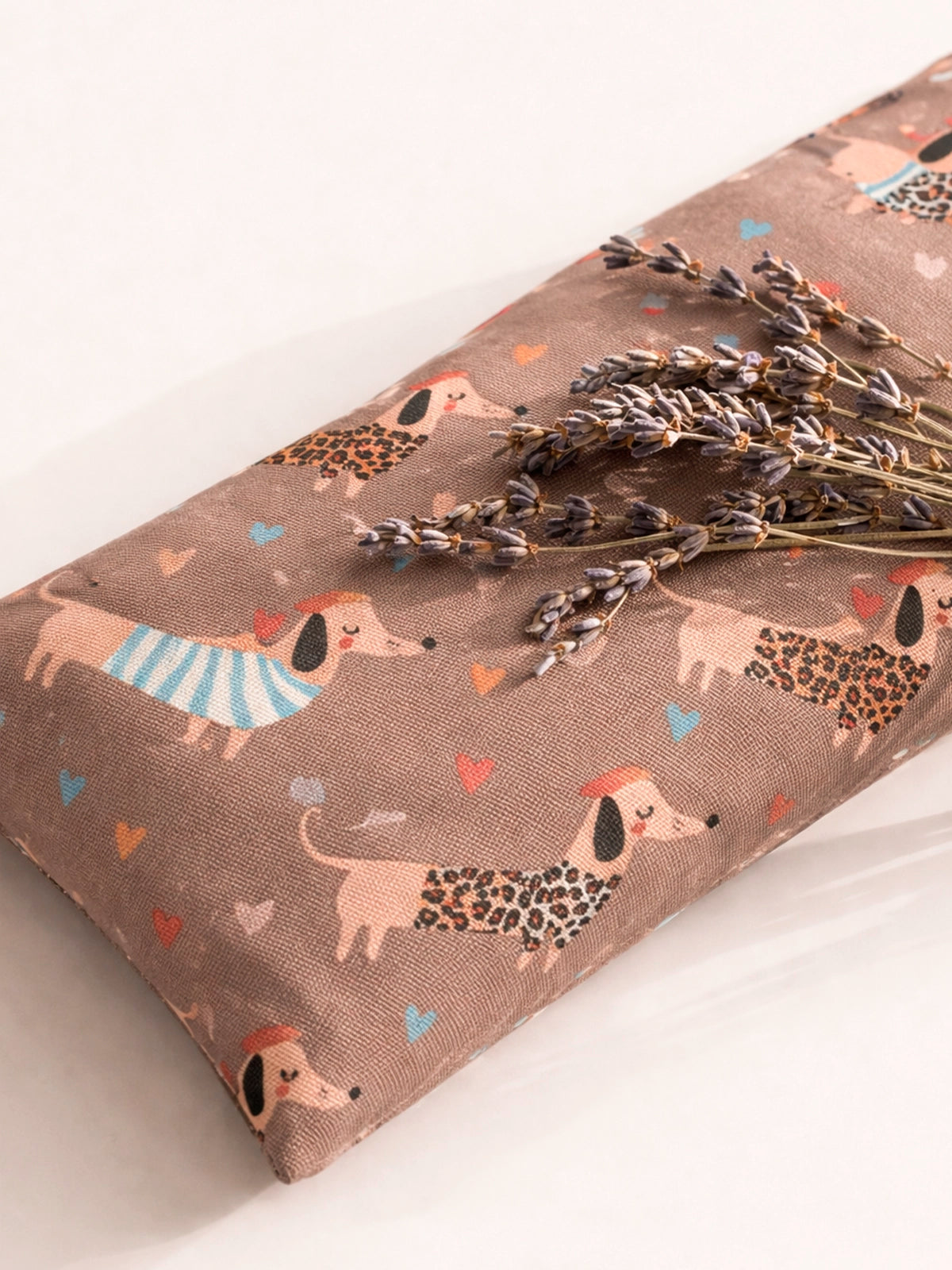 Cojín Calm de lavanda térmico — almohadilla relajante para cuello y ojos