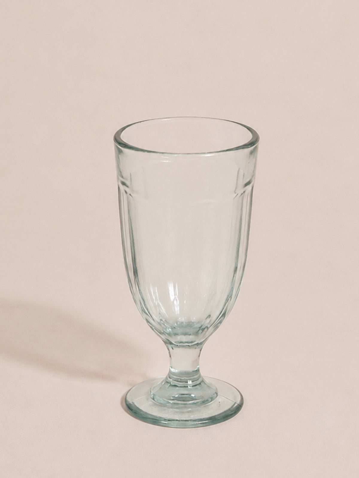 Copa de helado de vidrio reciclado para smoothies y postres 400 ml