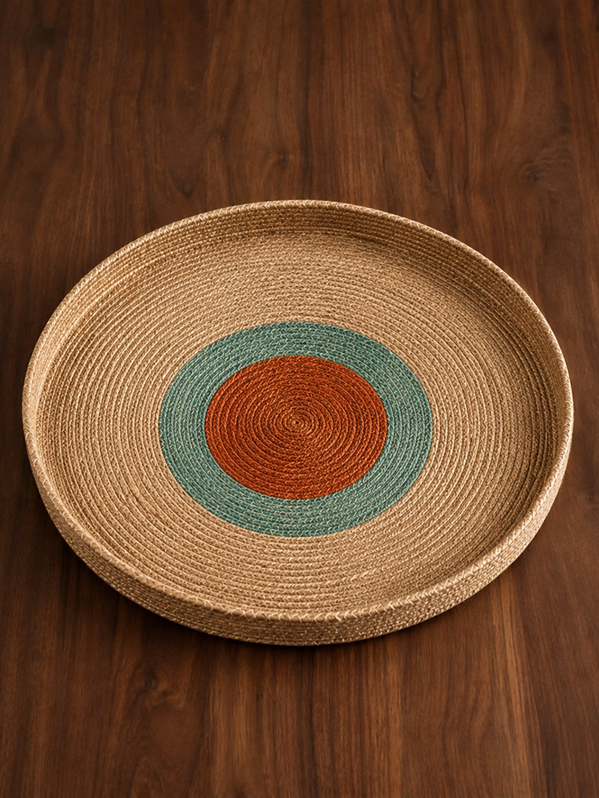 Juego de 2 Bandejas de Seagrass Terra – Ø40 cm