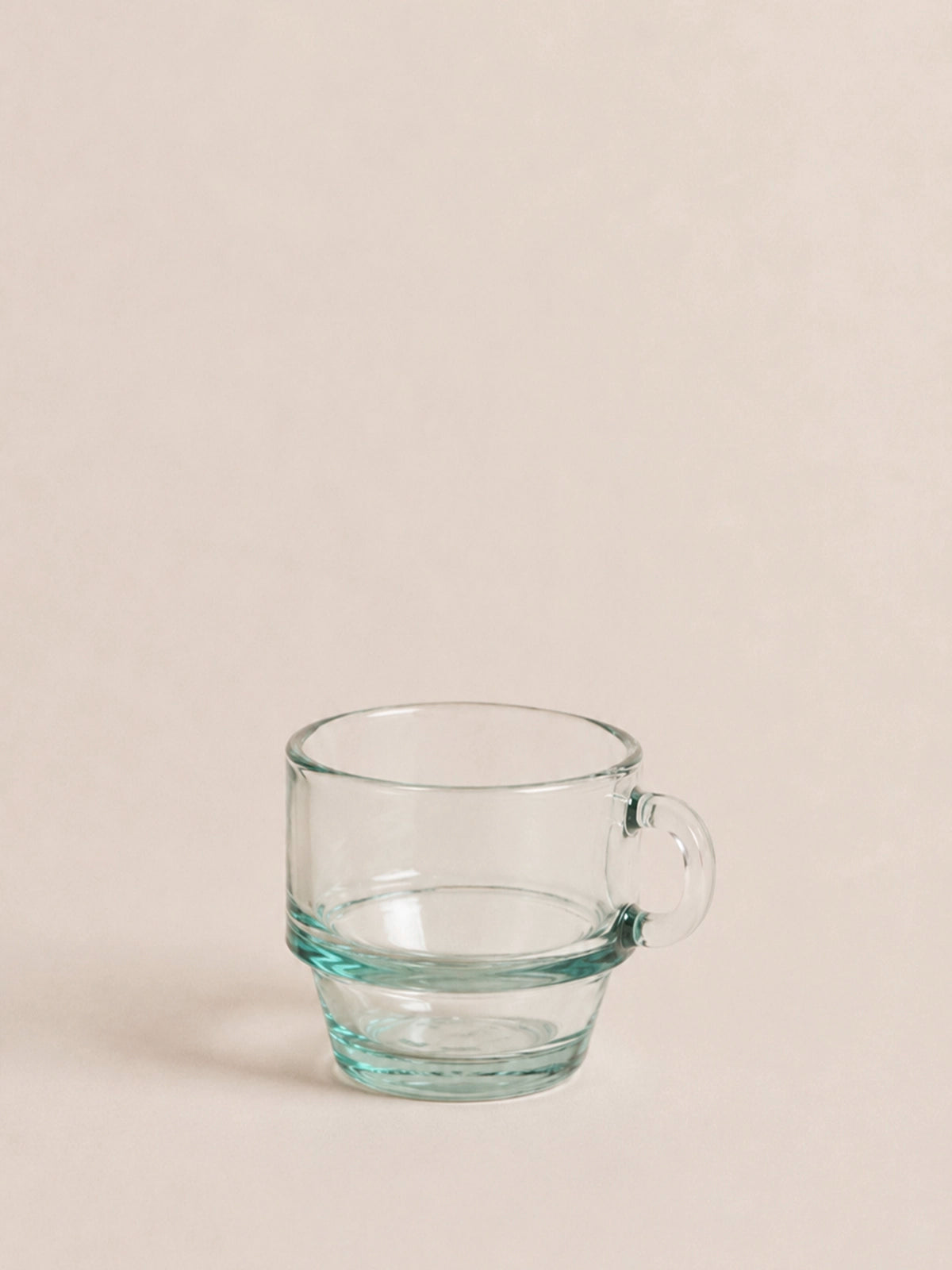 Juego de 6 tazitas de café de vidrio reciclado sin plomo – 6x6 cm