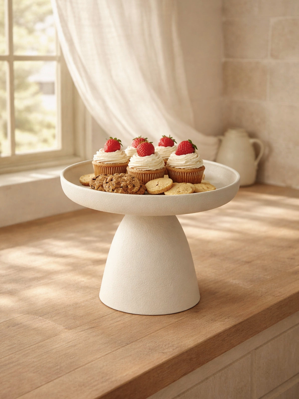 Pastelero Noma de metal — soporte para tartas minimalista