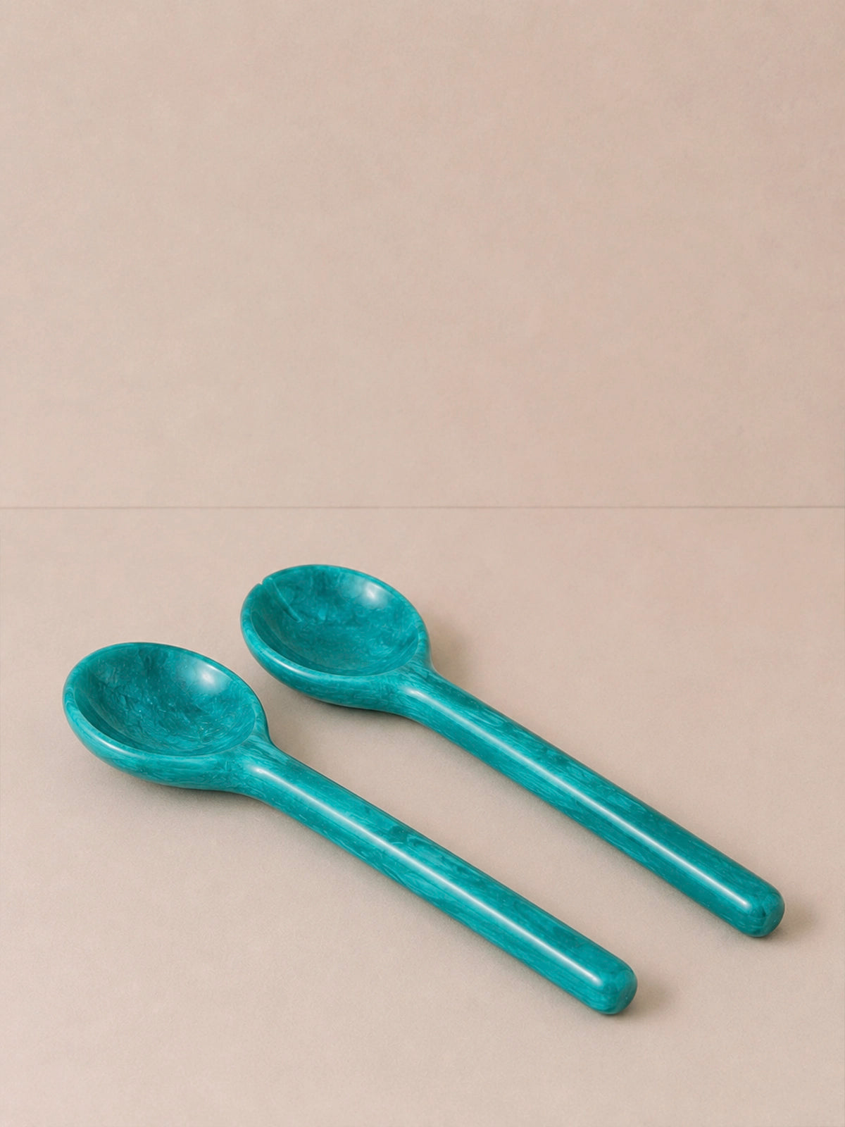 Set de 2 cubiertos de servir de resina Turqueta 31 x 8 x 4 cm