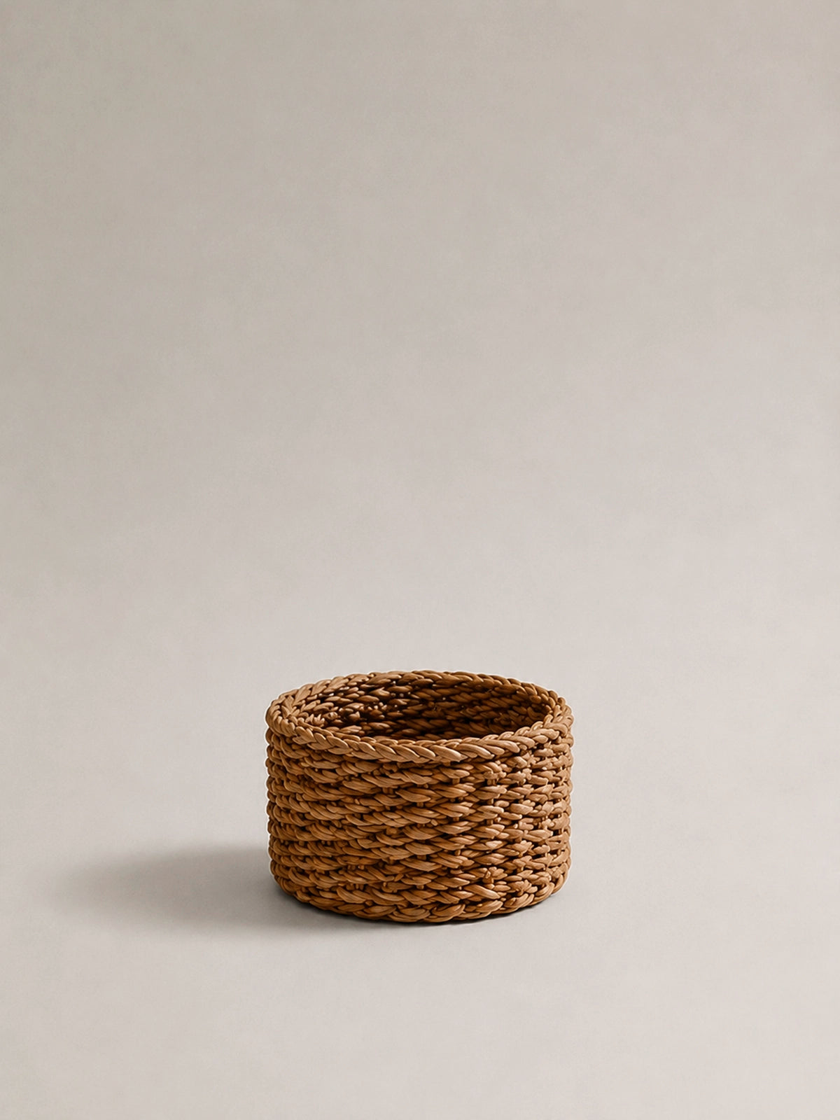 Set de 3 Cestas de Fibra Natural | Cestas Decorativas de Almacenaje