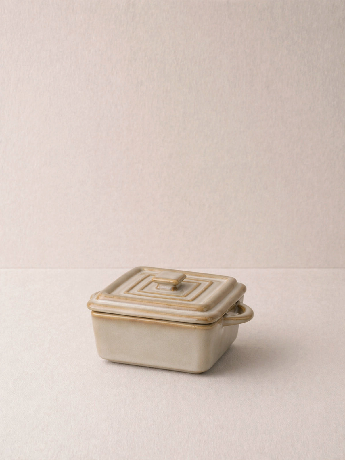 Set de 4 Mini Ollas de Cerámica con Tapa 14x10 cm | Cuencos para Aperitivos, Salsas y Guarniciones
