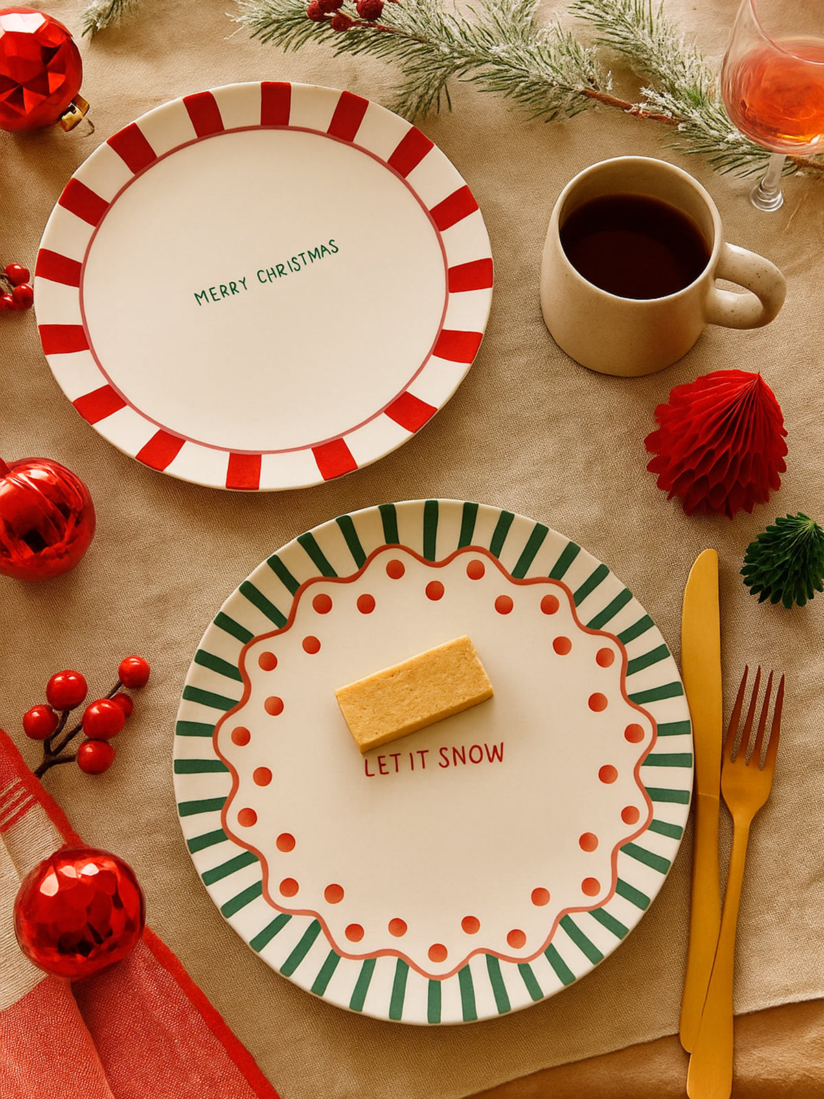 Plato nadiveño de cerámica