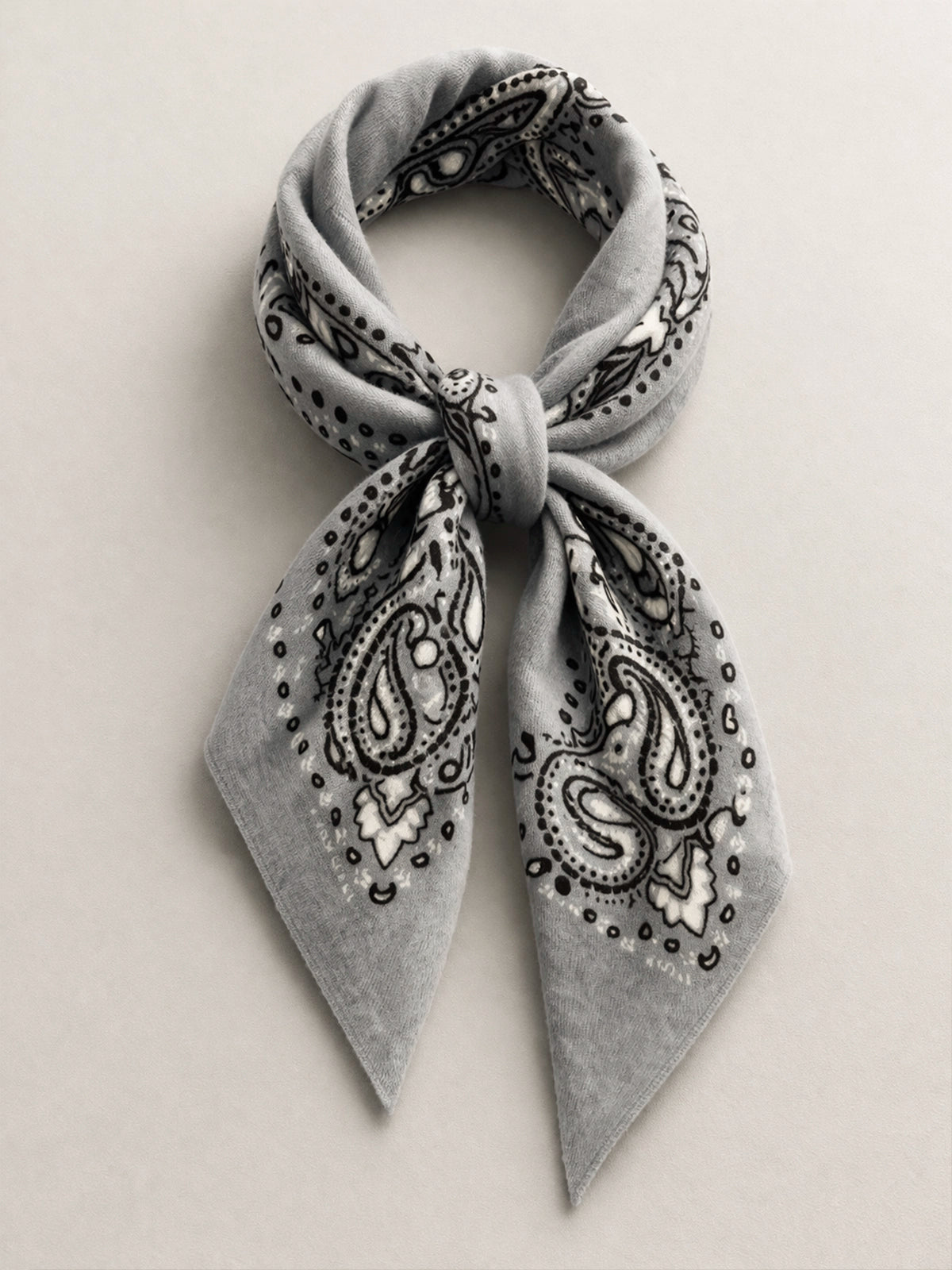 Bandana XXL Sahara Aqua de cashmere 100% — pañuelo suave y elegante