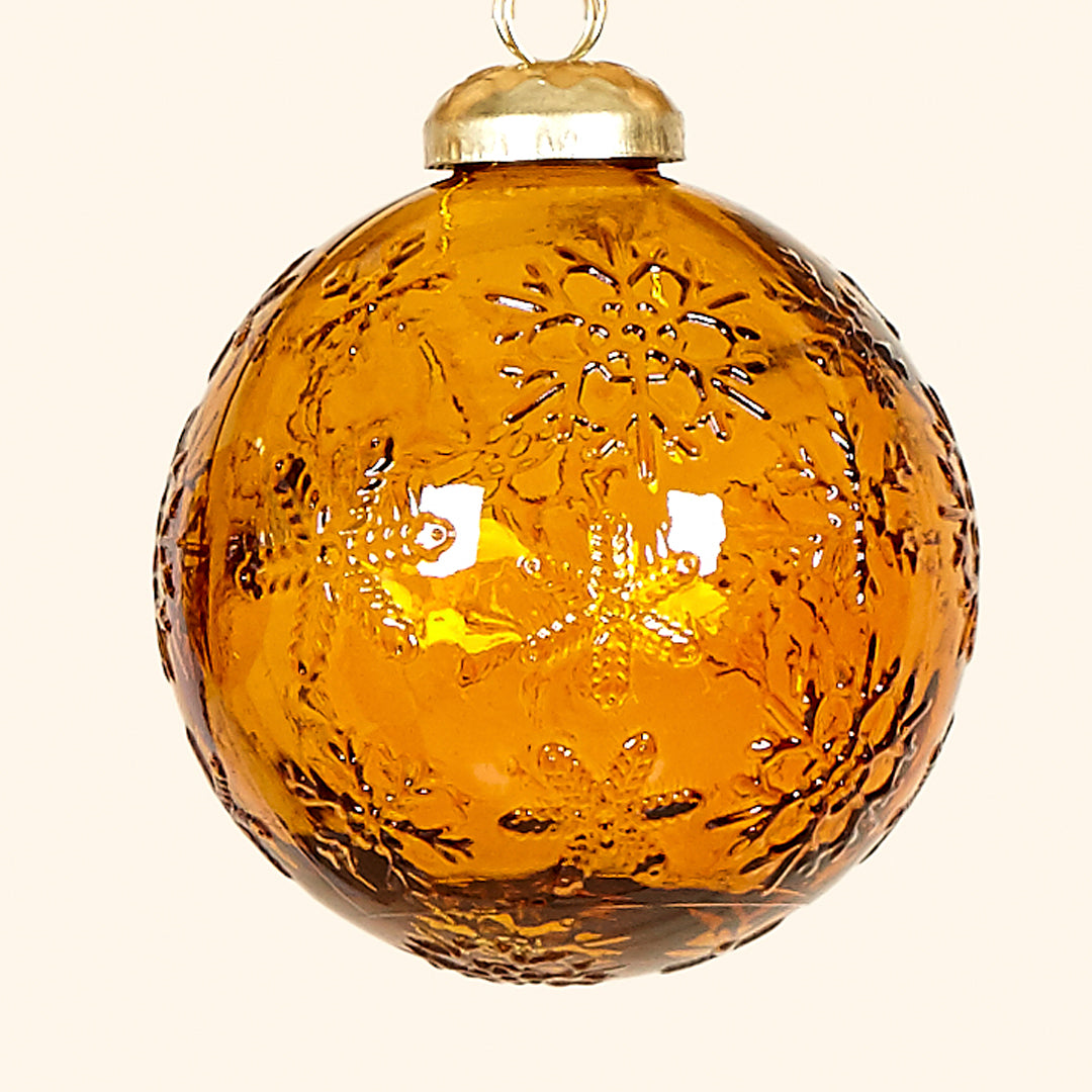 Bola navidad Agata vidrio reciclado