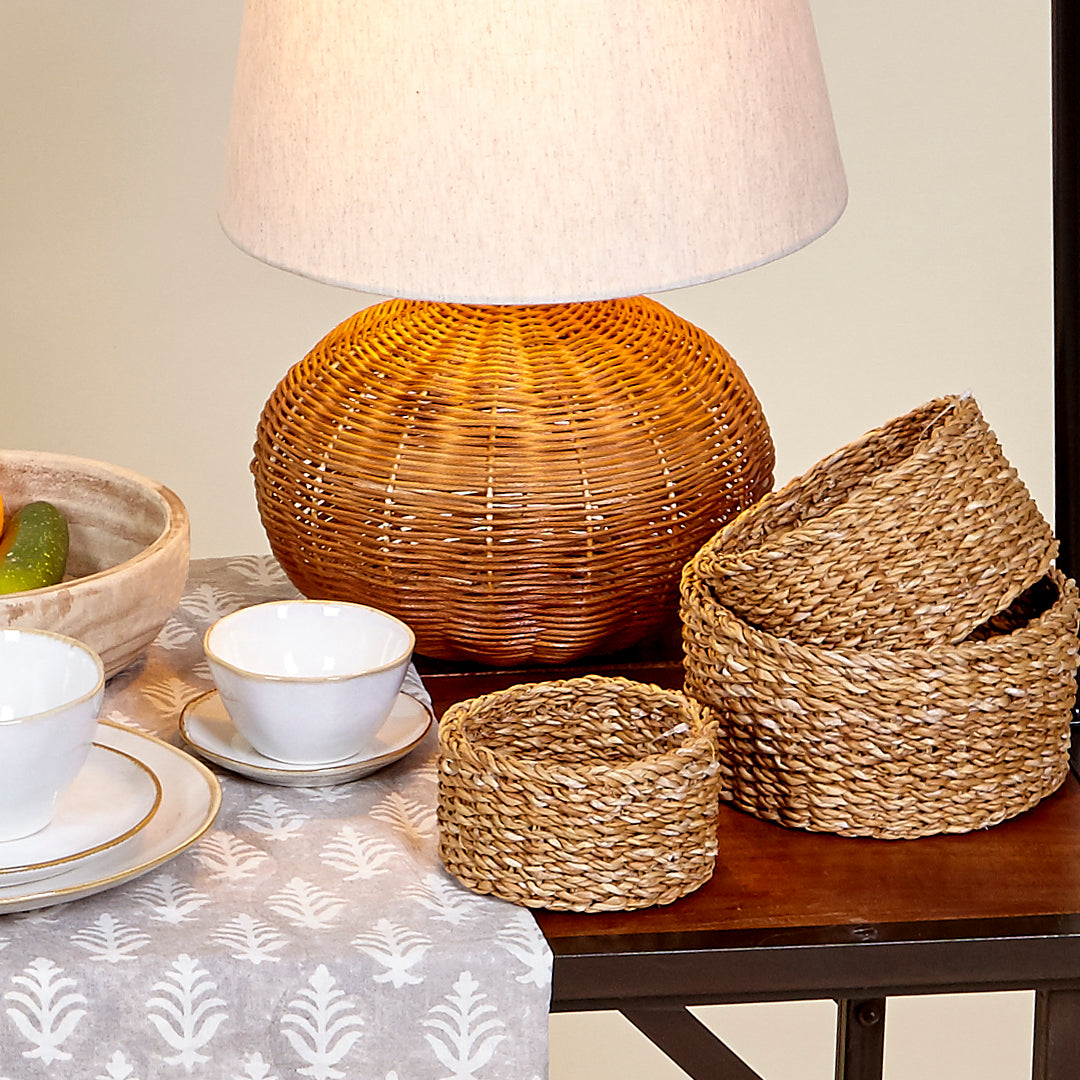 Juego de 3 cestitas redondas Corso