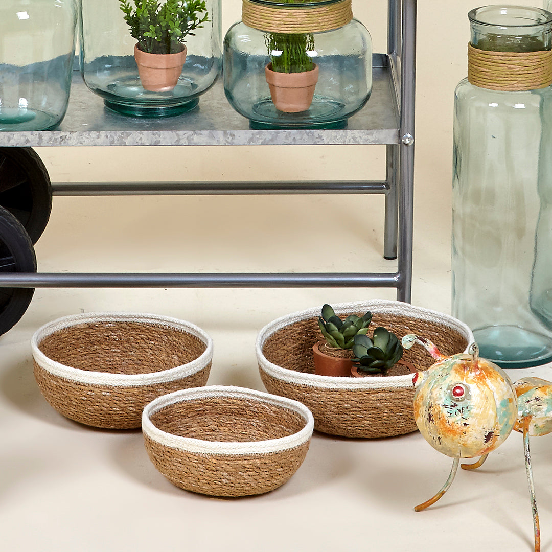 Juego de 3 cestas bol Nora