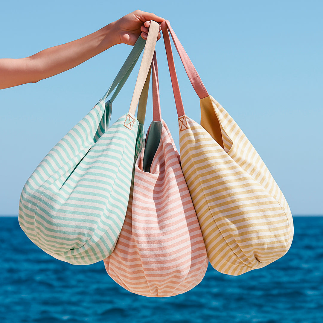 Bolsa Milos XXL de algodón para la playa