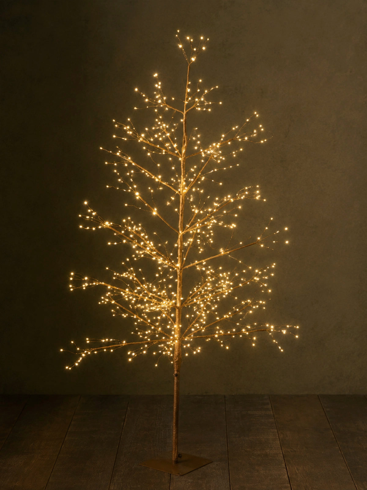 Árbol de Navidad Mágico con 1635 Luces LED Cálidas – 210 cm