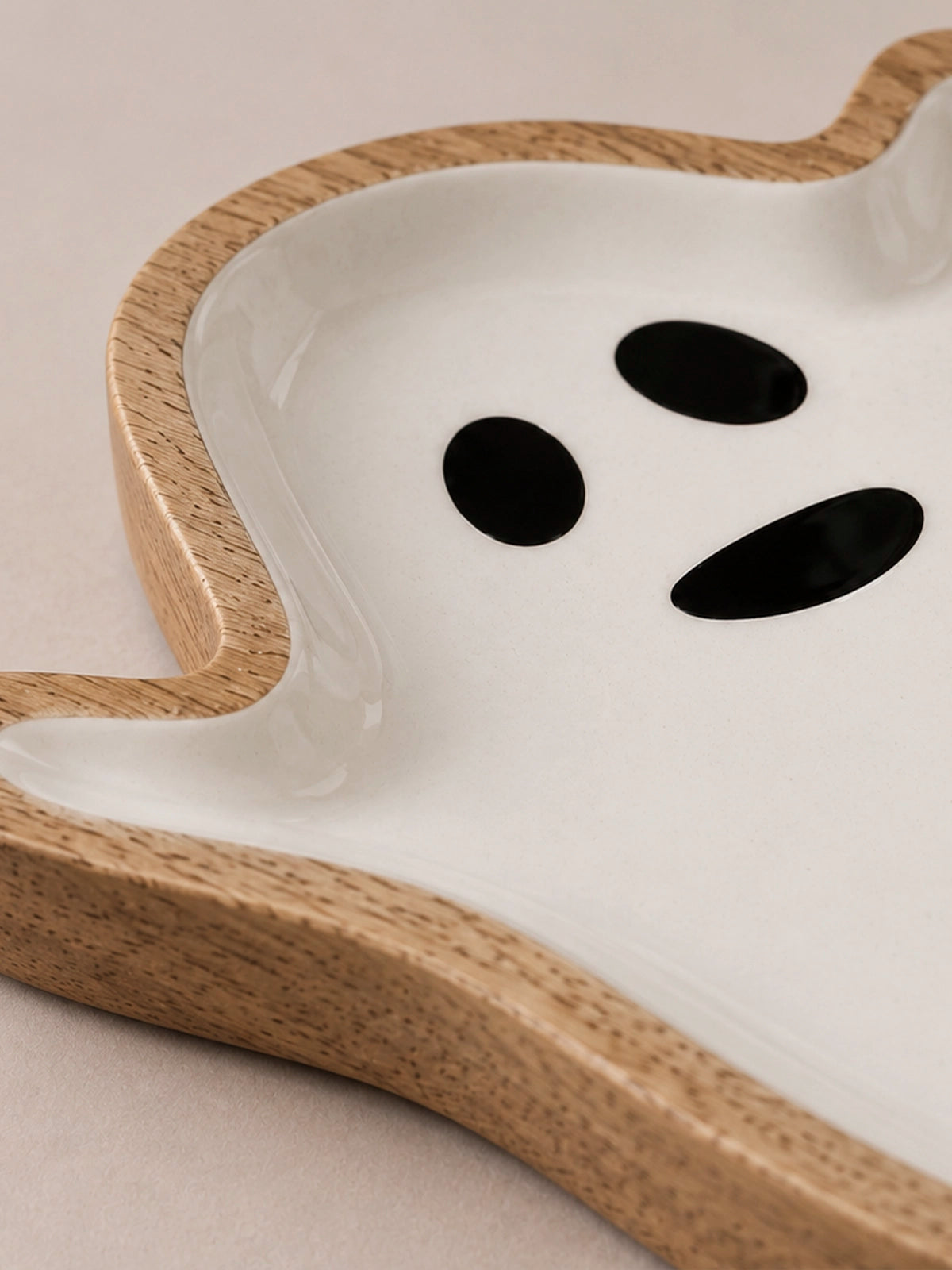 Bandeja Fantasma de Madera de Mango – 29 cm