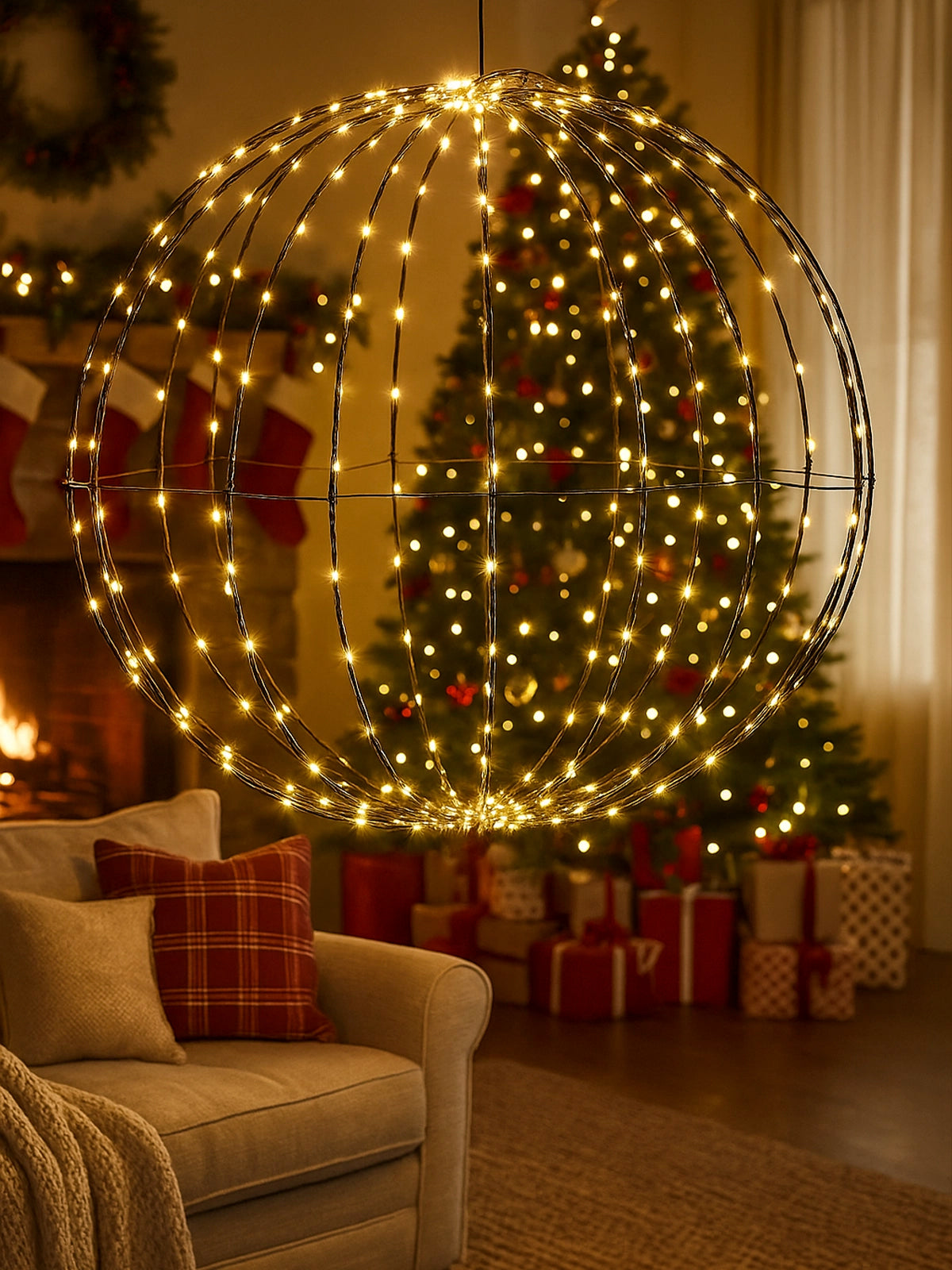 Bola luces mágicas 320 leds Ø50cm