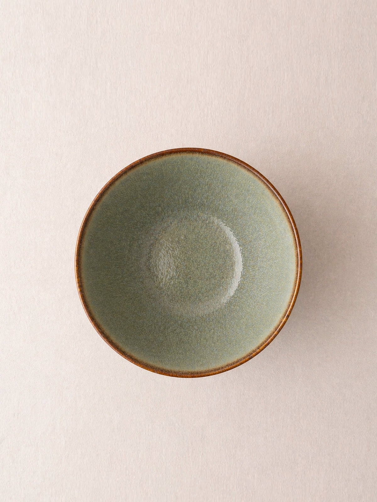 Bol de Cerámica Verde Jade 14x8 cm | Cuenco Decorativo para Desayuno, Snacks y Aperitivos