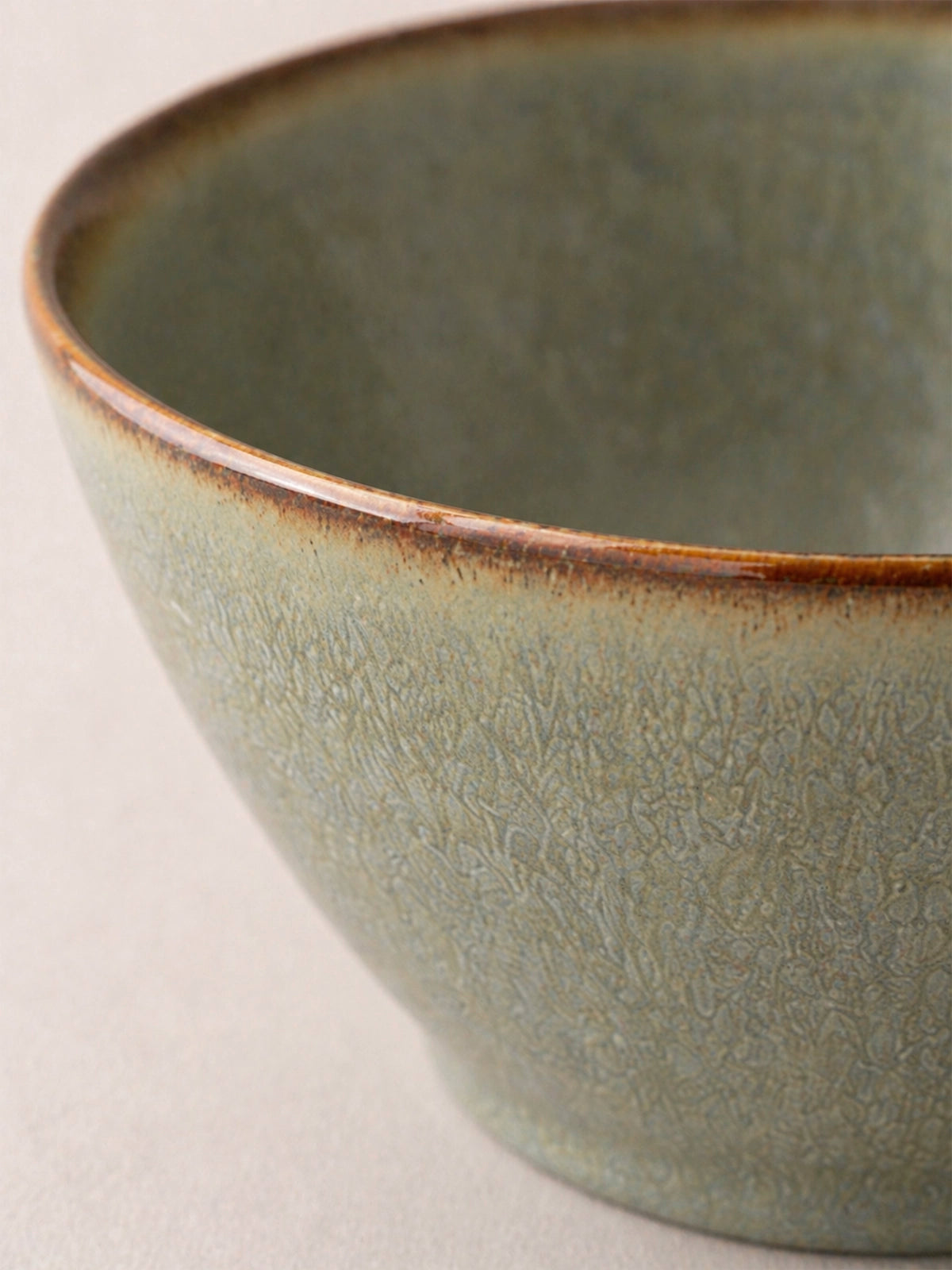 Bol de Cerámica Verde Jade 14x8 cm | Cuenco Decorativo para Desayuno, Snacks y Aperitivos