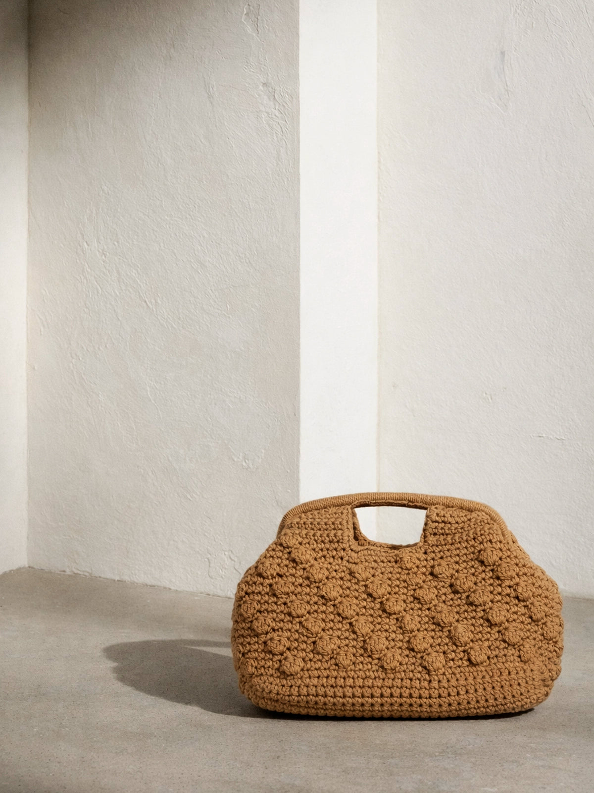 Bolso Clutch Nara de crochet en algodón