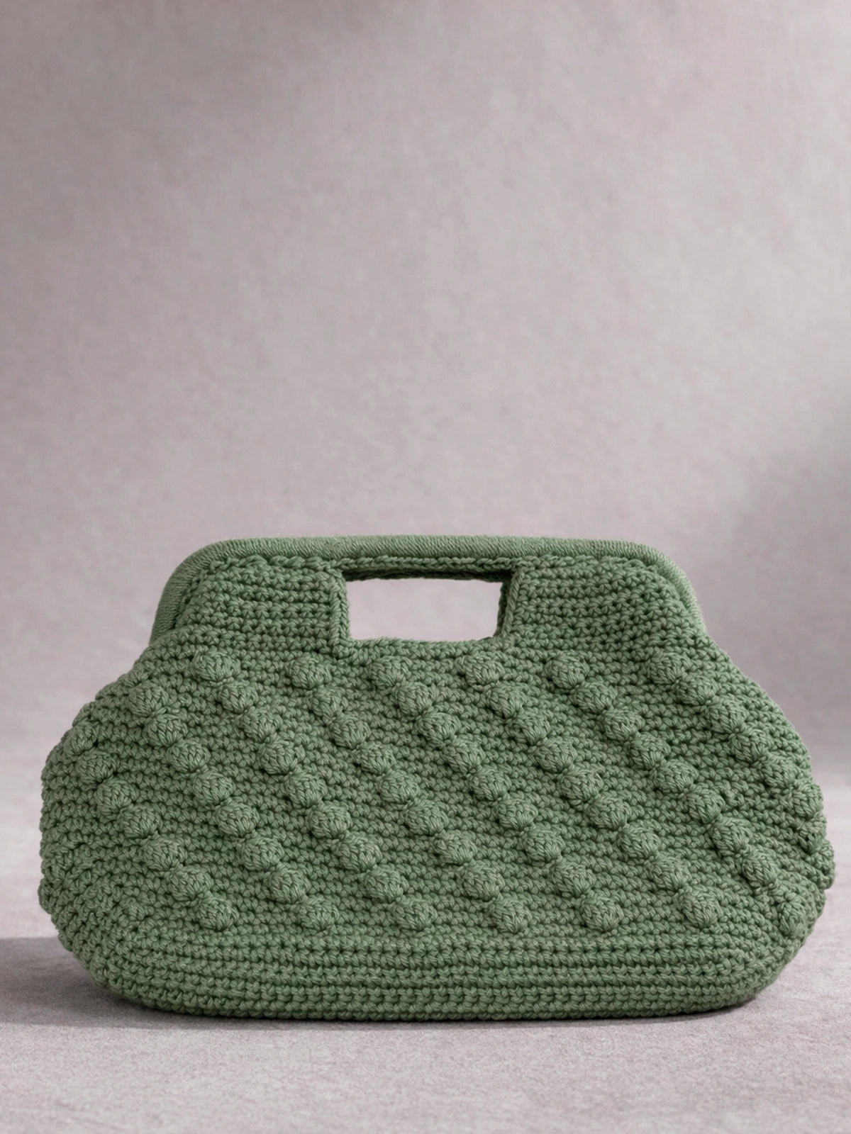 Bolso Clutch Nara de crochet en algodón