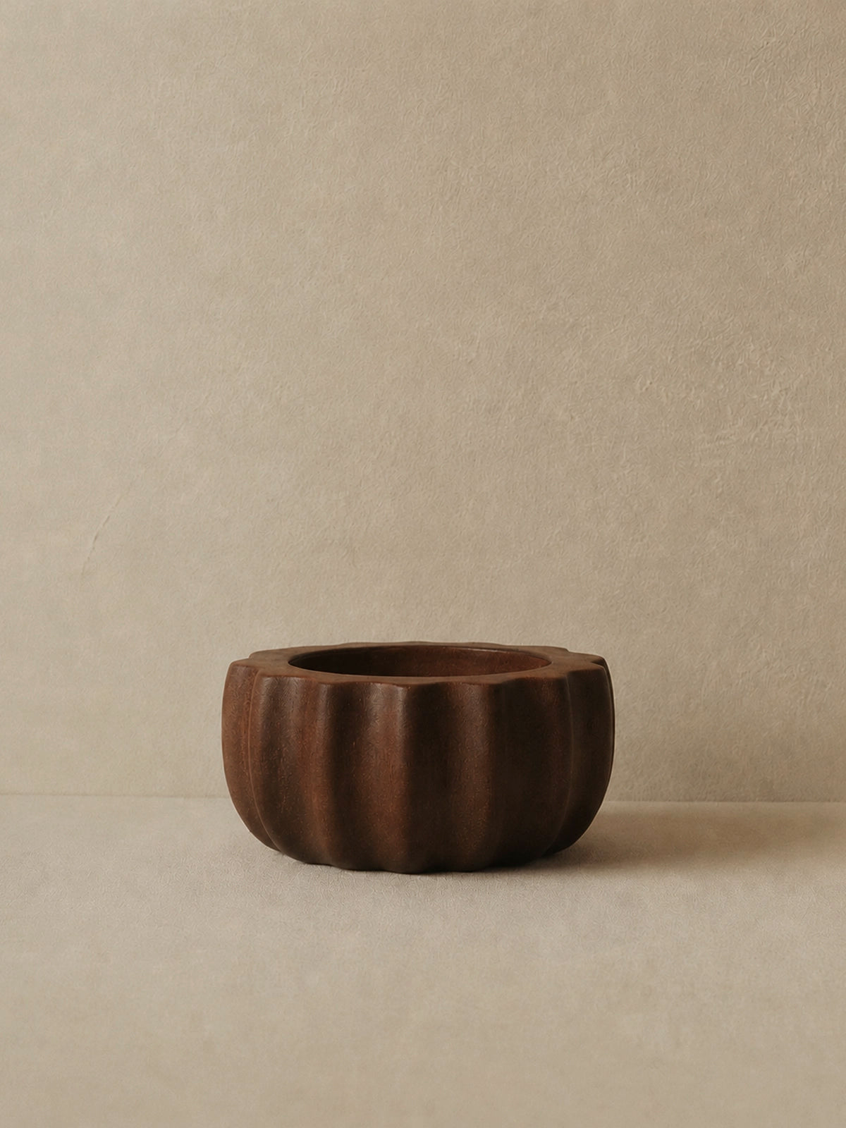 Centro decorativo de madera Cacao 15 cm