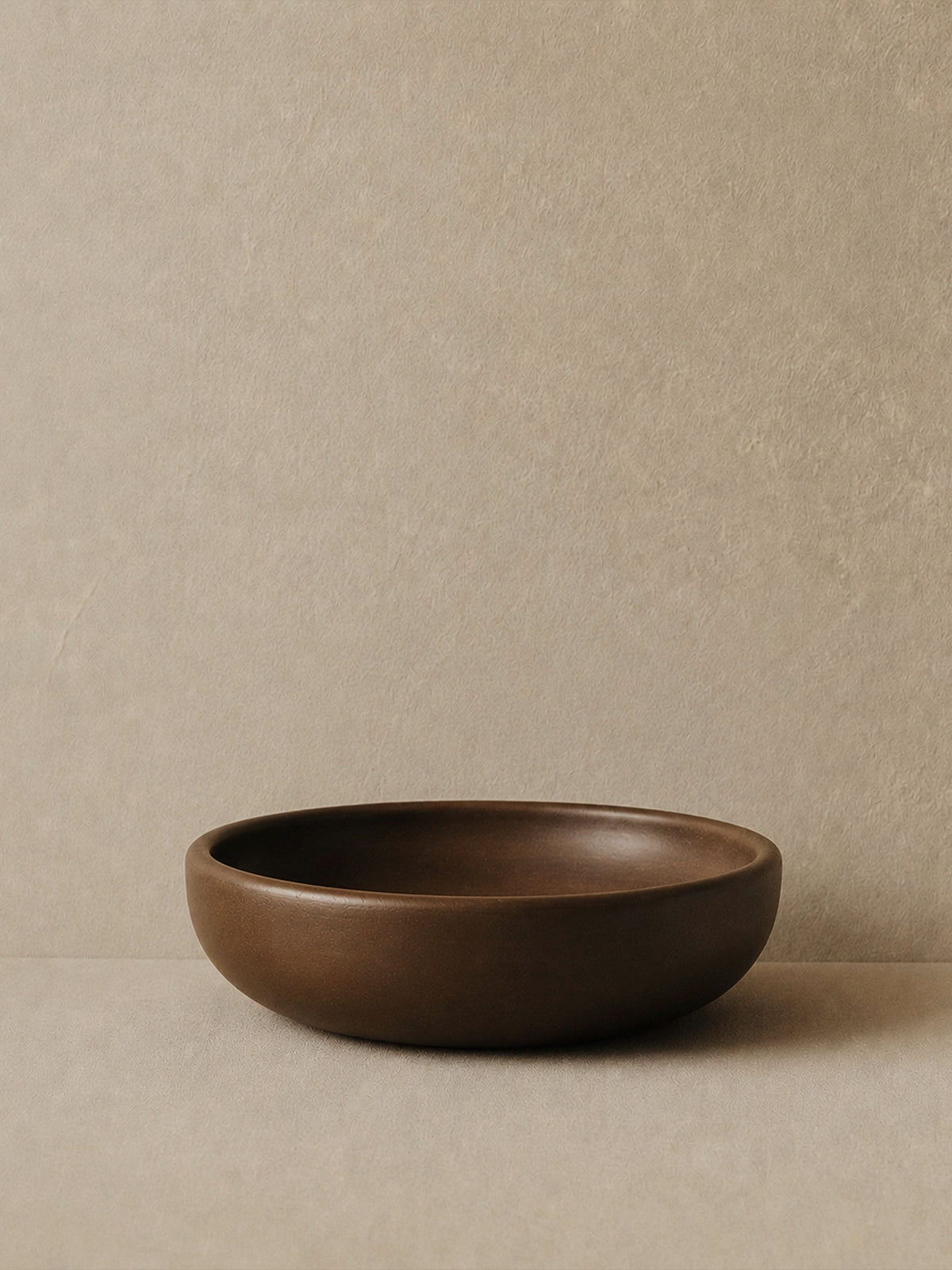 Centro de mesa de madera Cacao Ø25 cm