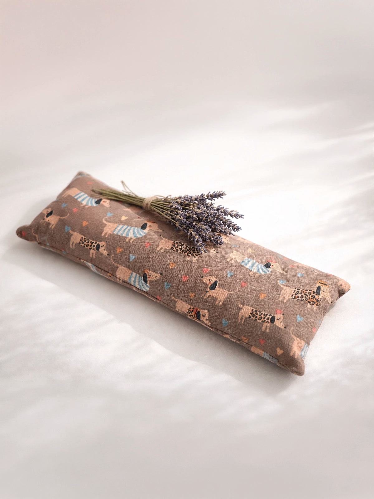 Cojín Calm de lavanda térmico — almohadilla relajante para cuello y ojos