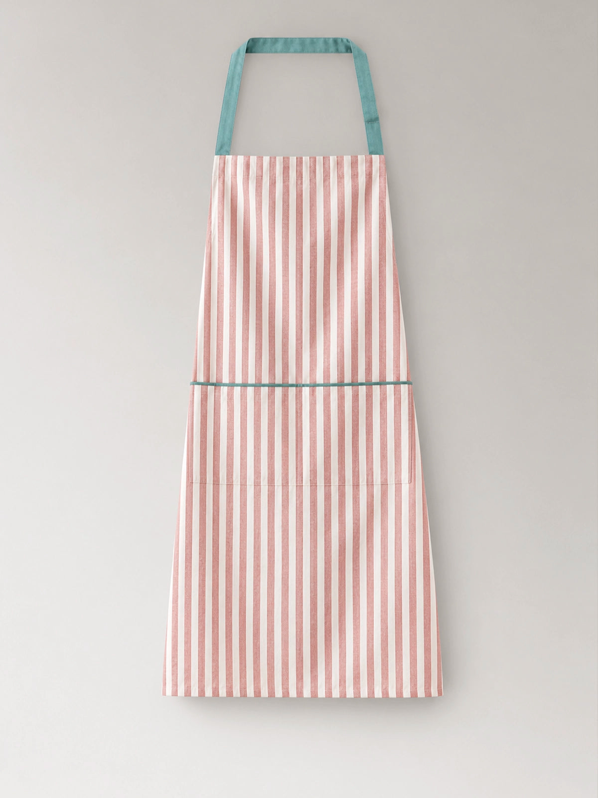 Delantal de Algodón Reciclado Milos – Rayas 70 × 80 cm
