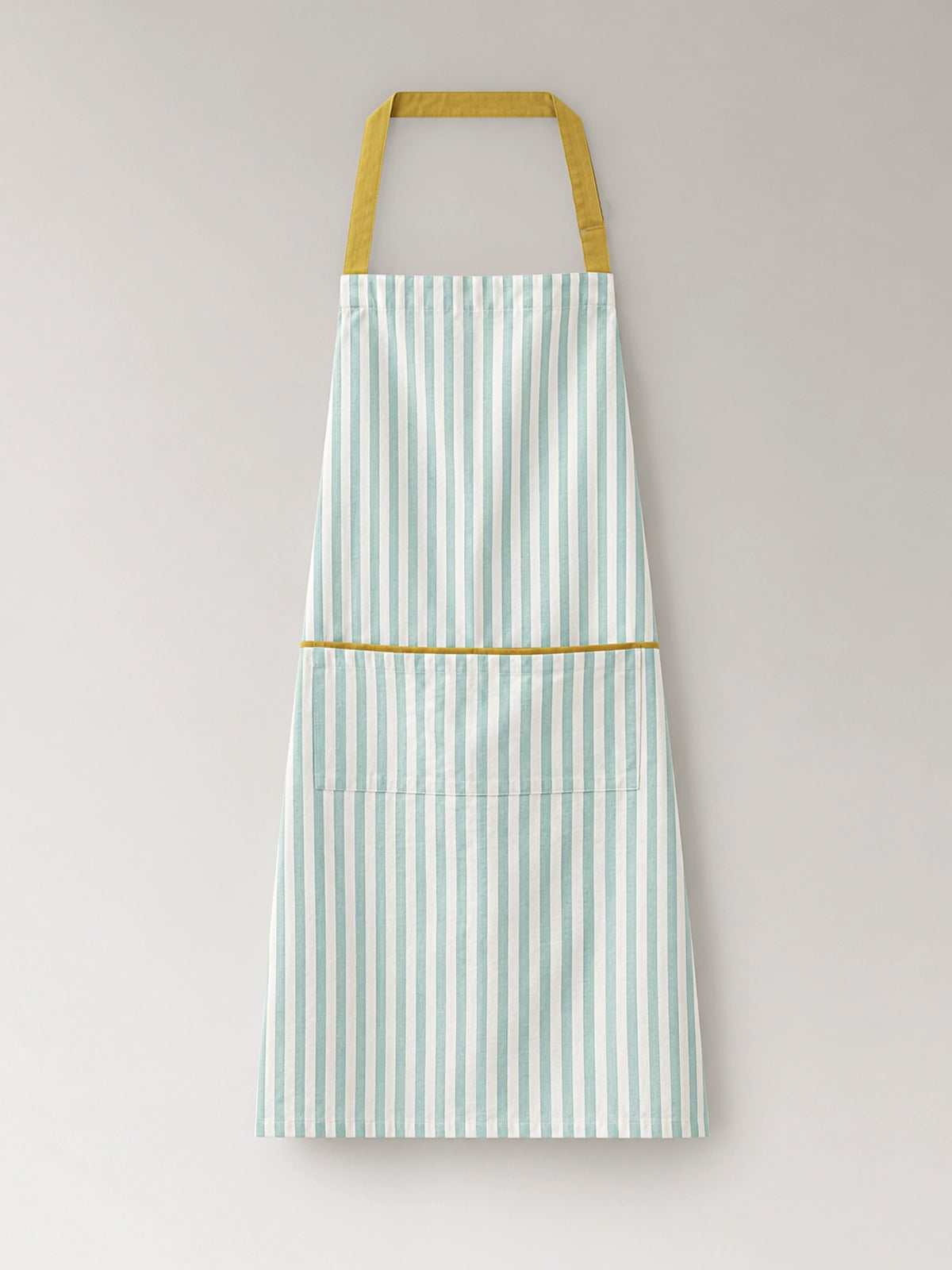 Delantal de Algodón Reciclado Milos – Rayas 70 × 80 cm