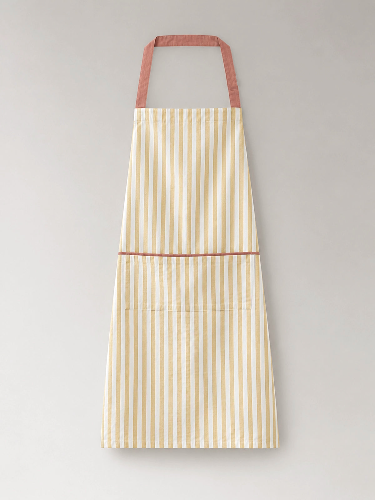 Delantal de Algodón Reciclado Milos – Rayas 70 × 80 cm