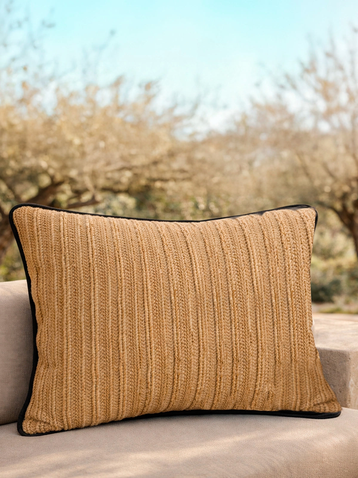 Funda de cojín para exterior Macarena 30x50cm