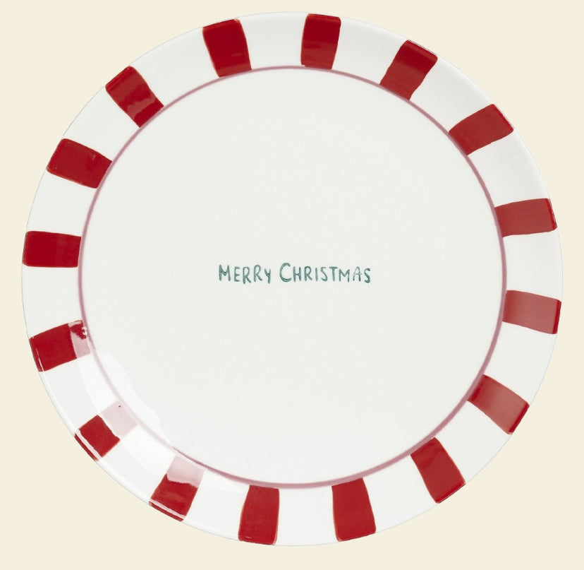 Plato nadiveño de cerámica