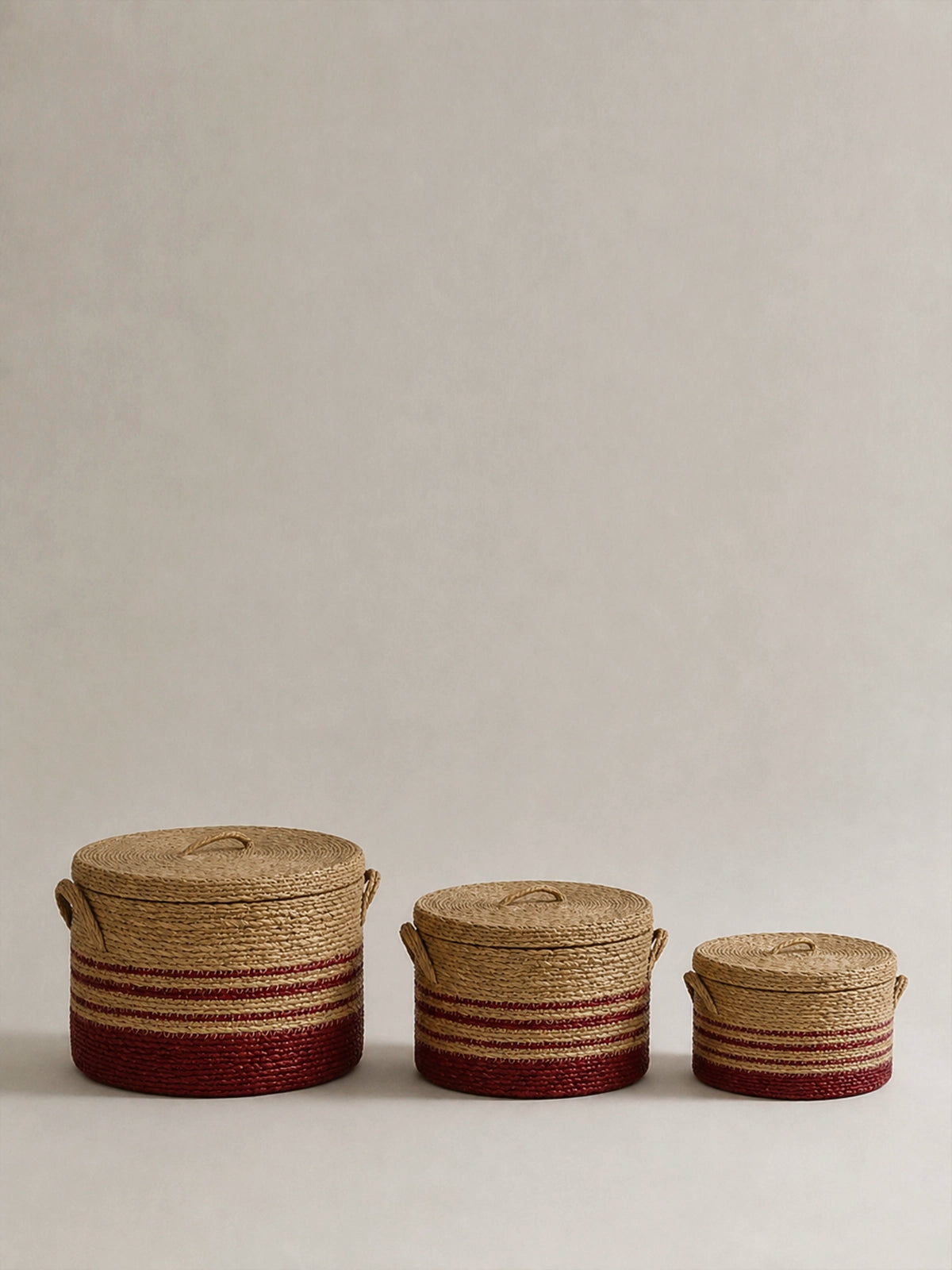 Juego de 3 cestas cajas Toscana