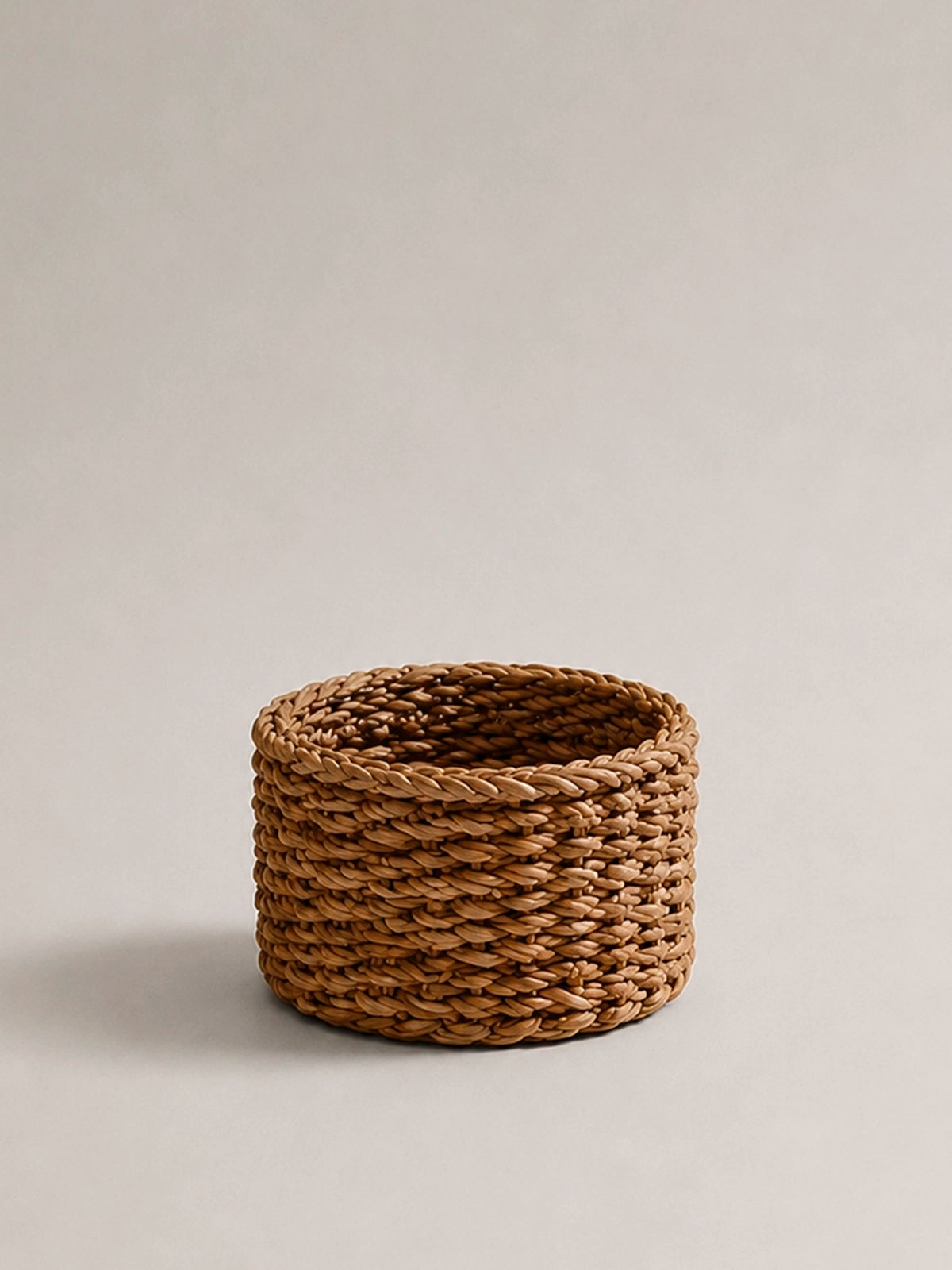 Set de 3 Cestas de Fibra Natural | Cestas Decorativas de Almacenaje