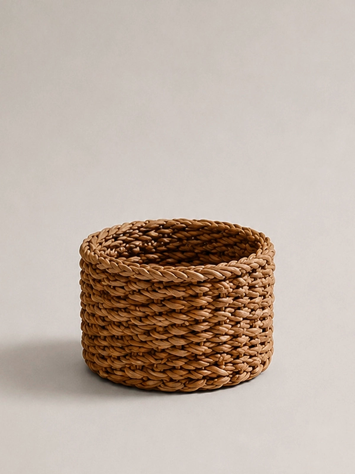 Set de 3 Cestas de Fibra Natural | Cestas Decorativas de Almacenaje